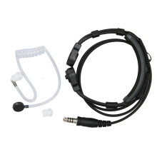 7,1mm-Kehlmikrofon-Headset mit Geräuschunterdrückung für Funkgerät