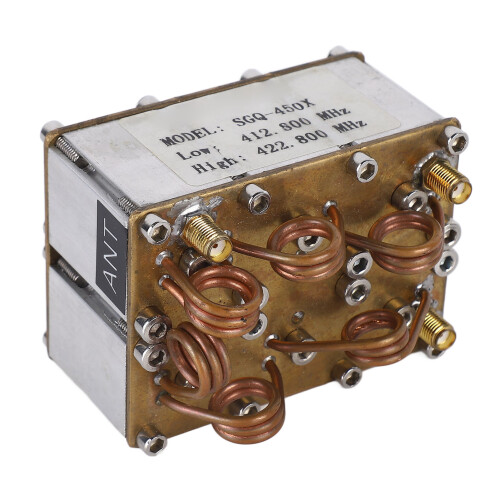UHF Duplexer 10W 400-470MHz SMA Female Enhanced Wireless Coverage 2