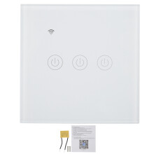 (WIFI) Tuya 3-fach Smart Touch-Lichtschalter 200-240V AC