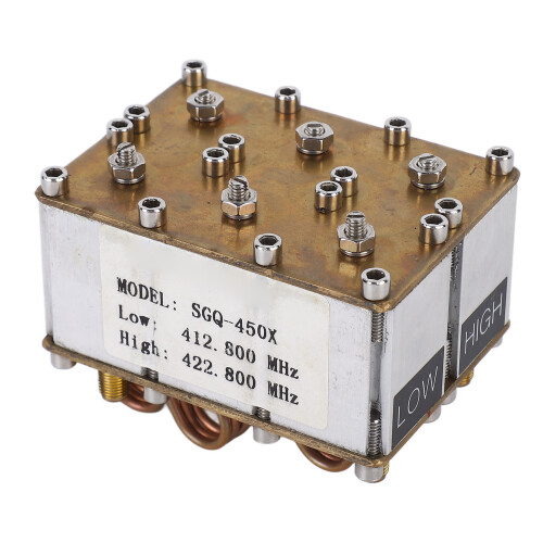 UHF Duplexer 10W 400-470MHz SMA Female Enhanced Wireless Coverage 1
