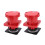 (3P+E 4Pin) 2x Industrie-Steckdose 125A 3-Phasen IP67 5