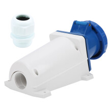 Netzstecker 63A 2P+E 3-polig IP67 wasserdicht