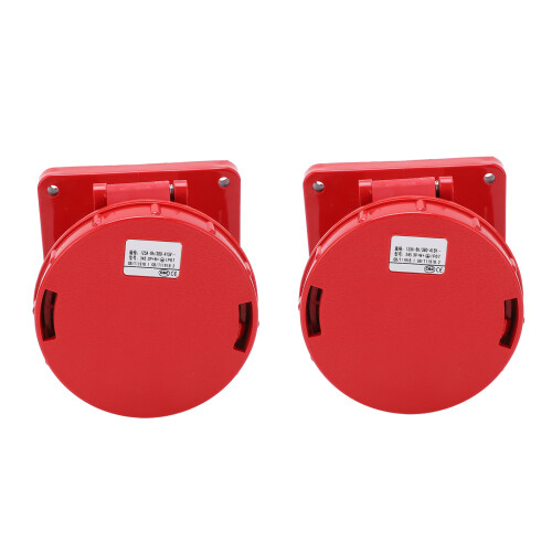 (3P+N+E 5Pin) 2x Industrie-Steckdose 125A 3-Phasen IP67 1