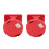 (3P+E 4Pin) 2x Industrie-Steckdose 125A 3-Phasen IP67 4