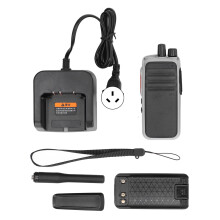 (AU Plug) 8W 400-470MHz Akku-Walkie-Talkies für Notfall