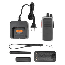 (US Plug) 8W 400-470MHz Akku-Walkie-Talkies für Notfall