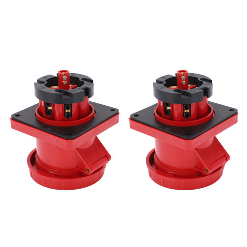 (3P+N+E 5Pin) 2x Industrie-Steckdose 125A 3-Phasen IP67 2
