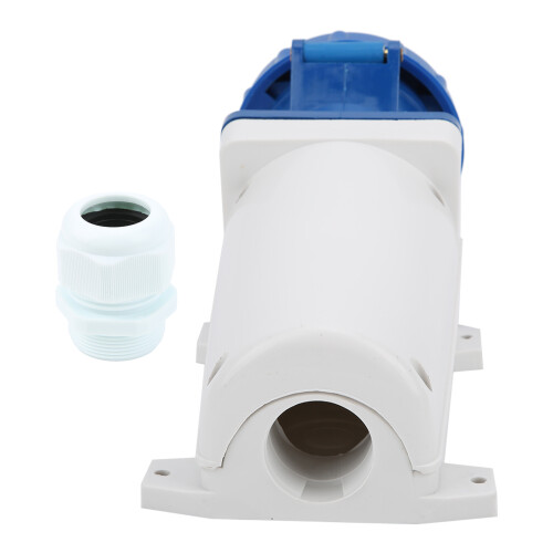 Netzstecker 63A 2P+E 3-polig IP67 wasserdicht 2