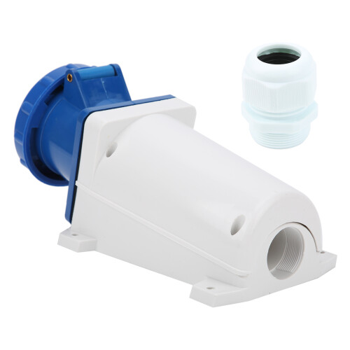 Netzstecker 63A 2P+E 3-polig IP67 wasserdicht 1