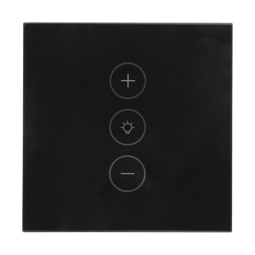 (Black) WiFi Smart Dimmer Schalter Sprachsteuerung Touch APP Zeitplan 2