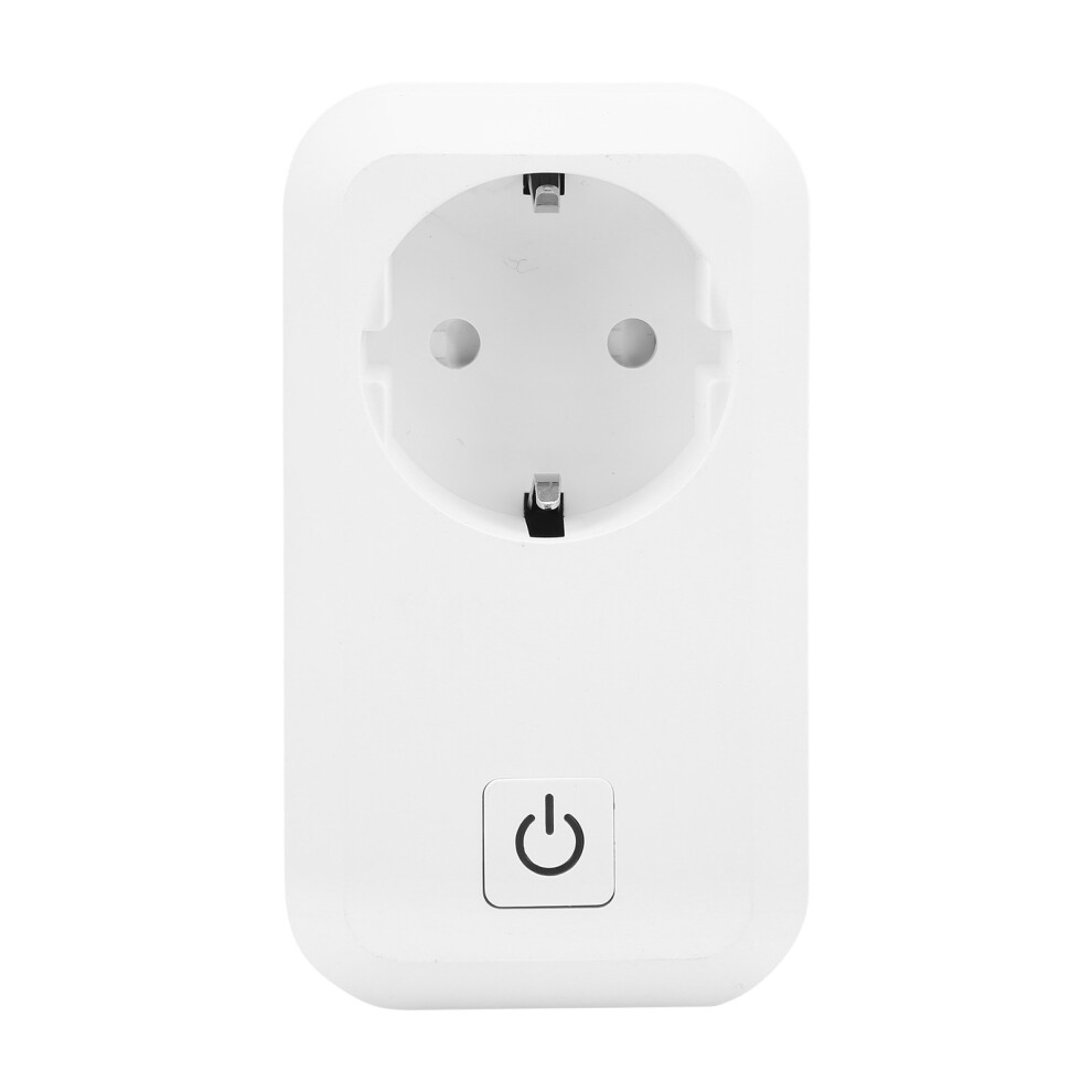 (Eu Plug) Smart Wifi Socket App Remote Voice Control Timer Fireproof Outlet 604725148063