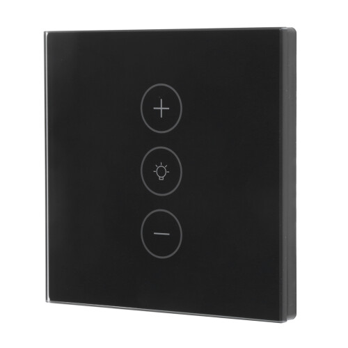 (Black) WiFi Smart Dimmer Schalter Sprachsteuerung Touch APP Zeitplan 1