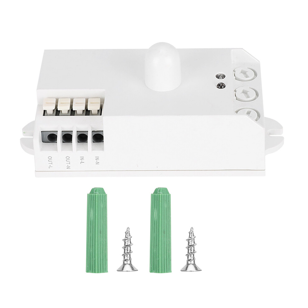 5.8Ghz Rotary Adjustment Microwave Radar Sensor Smart Light Switch 604725157478