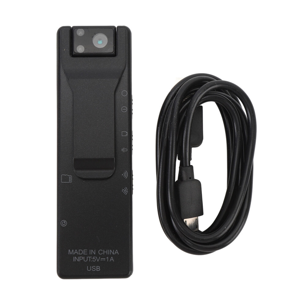 1080P Wearable Camera Back Clip Motion Detection Loop Recording 643505074192