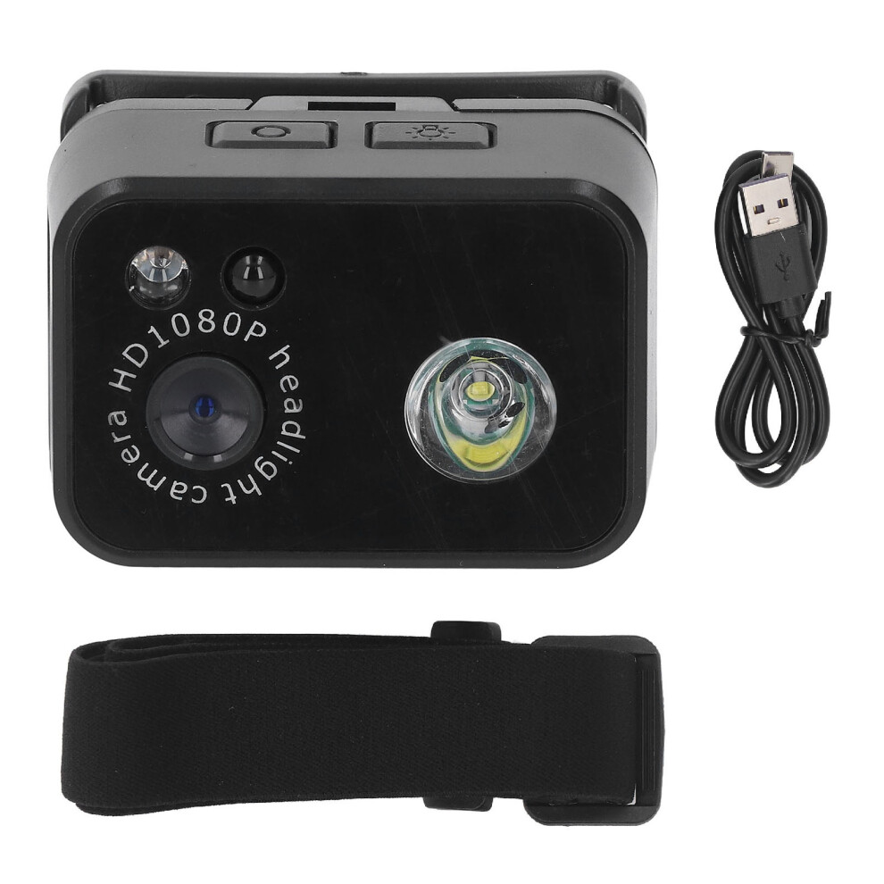 Headlamp Action Camera 1080P Hd Gesture Wearable Camcorder 643505074352