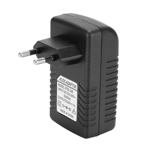 (EU) POE-Injektor DC 24V 1A Netzteiladapter