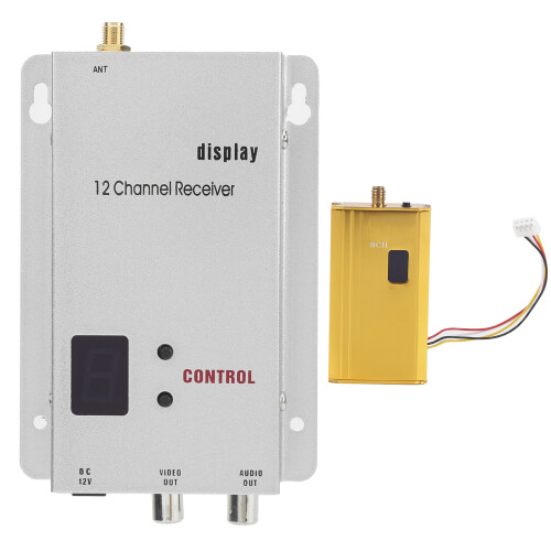1,2G 1,5W Video-Audio-Transmitter/Receiver Hochempfindlich 1