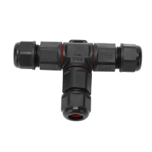 (2 Pin) 3 Way Wire Connector 380V 25A IP68 Waterproof 2 Pin