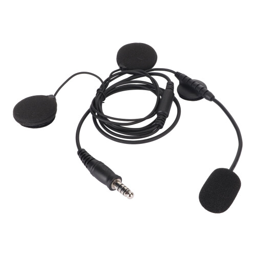 Motorrad-Helm-Earpiece-Mikrofon 7.1mm Funkgerät 2