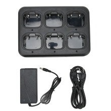 (US Plug) 6-Wege-Walkie-Talkie-Ladegerät TC-500S/510/585/500G, Kühlung