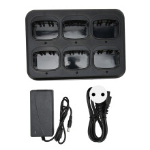(EU Plug) 6-fach Walkie-Talkie Schnellladegerät 500mA