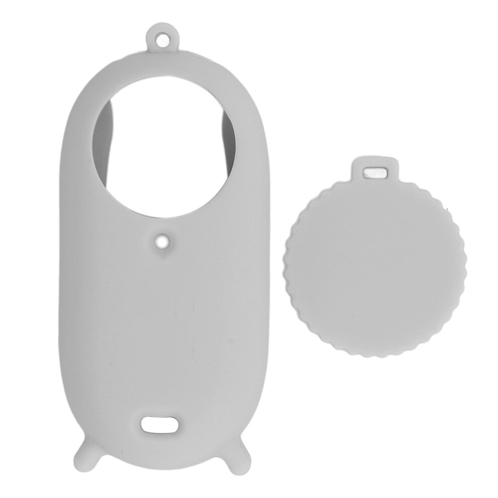 (Grey) Silicone Case For Go 3S Scratch Proof With Lens Guard Pinkish Grey 643505993615