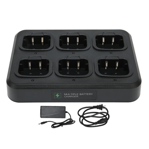 (US Plug) 6-Wege-Ladegerät für BF-888S Walkie-Talkie
