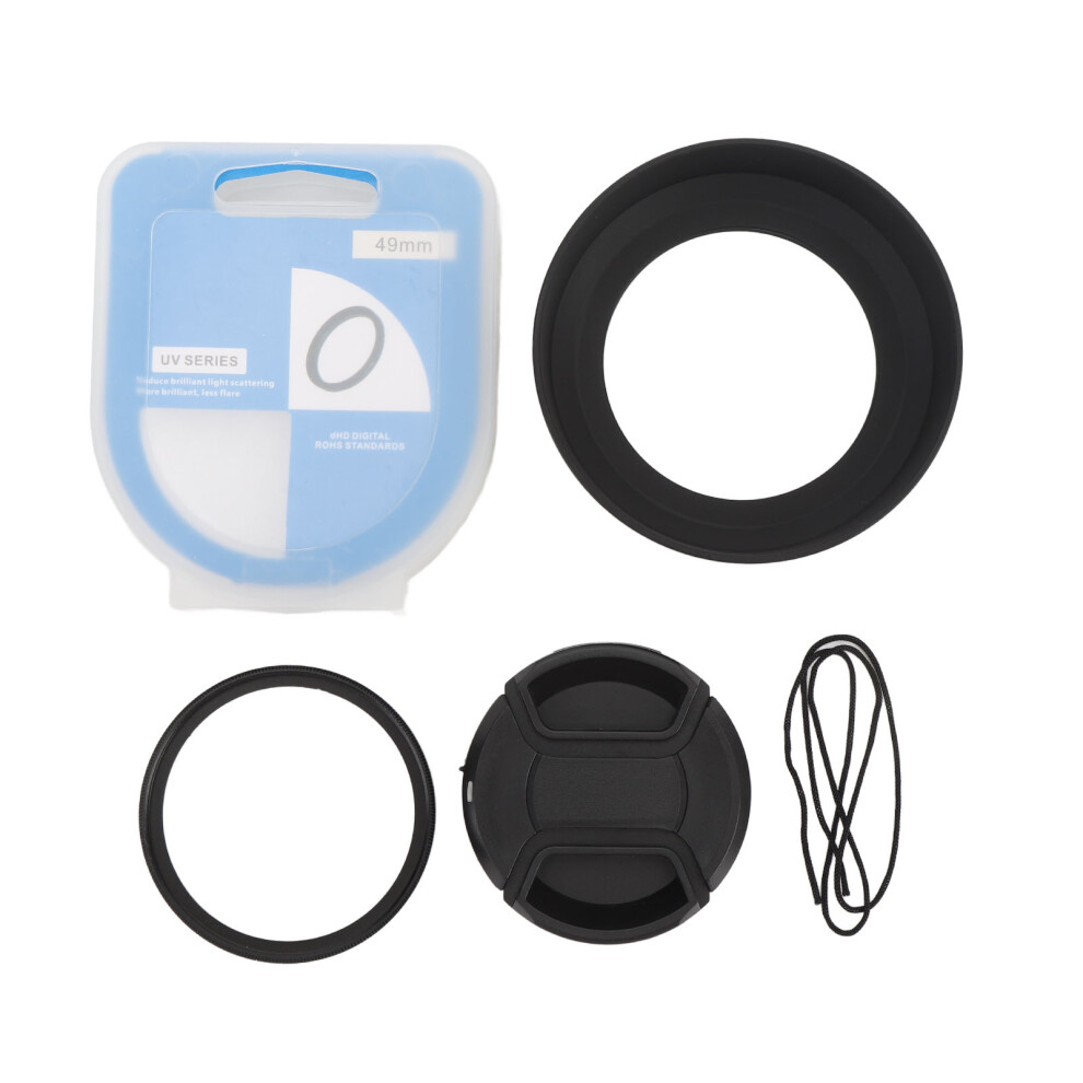 Hn-2 49Mm Lens Hood Uv Filter Cap For Af28mm F2.8 35-70Mm F3.3-4.5 643505074536