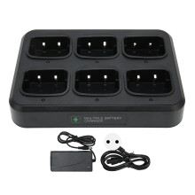 (EU Plug) 6 Way Walkie Talkie Charging Base for BF-UV9R