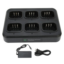 (US Plug) 6 Way Walkie Talkie Charging Base for BF-UV5R