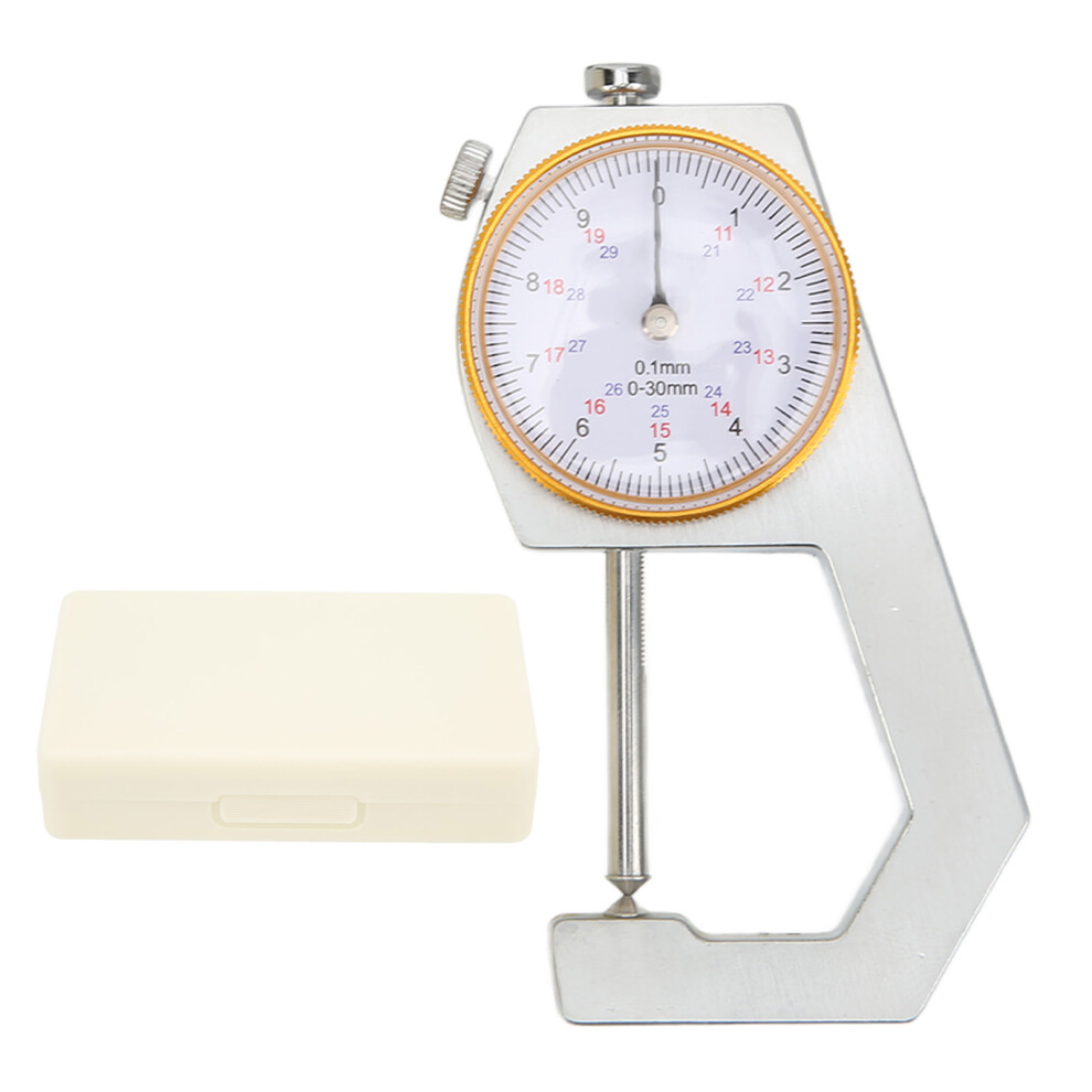 Thickness Meter 0.1Mm Resolution 0-30Mm Handheld Gauge Tool 604725134158