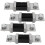 (500A) 4x 75mV DC Shunt Resistor Manganin 500A 5