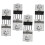 (500A) 4x 75mV DC Shunt Resistor Manganin 500A 2