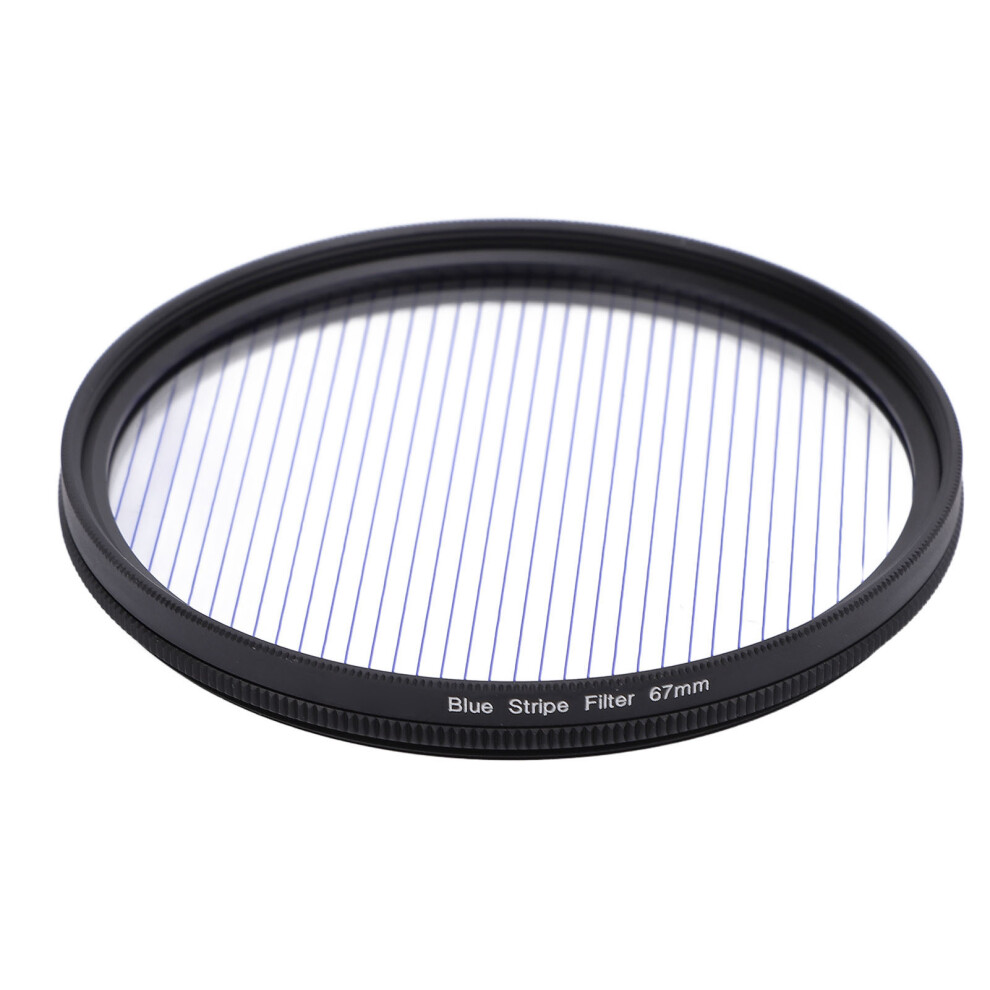 () 67Mm Optical Glass Streak Filter With Storage Box Blue/Gold 643505075106