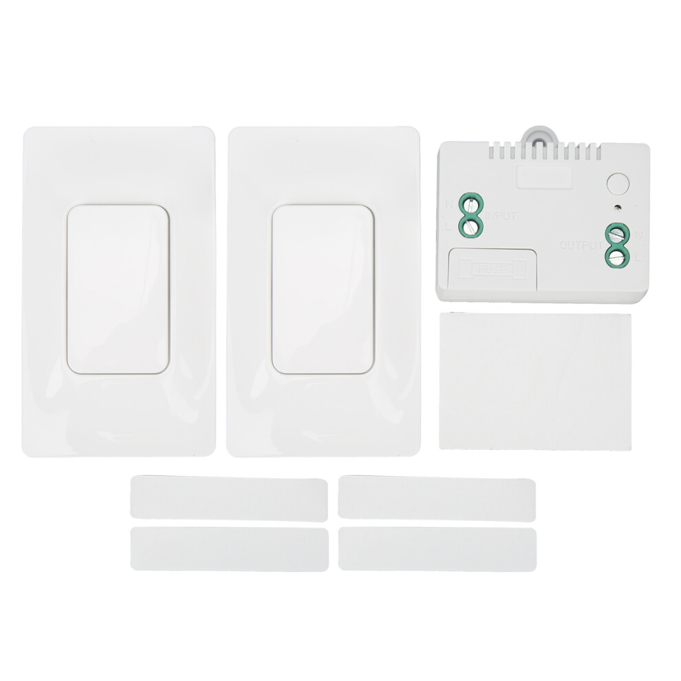 Wireless Light Switch Kit Self Powered Waterproof 433MHz-image-OPC-PMK5D26-NEW