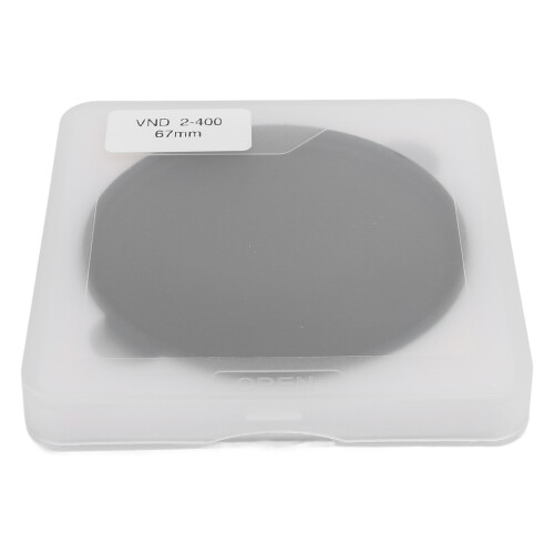 67mm Variable ND Filter 2-400 1-9 Stops Adjustable for Lenses