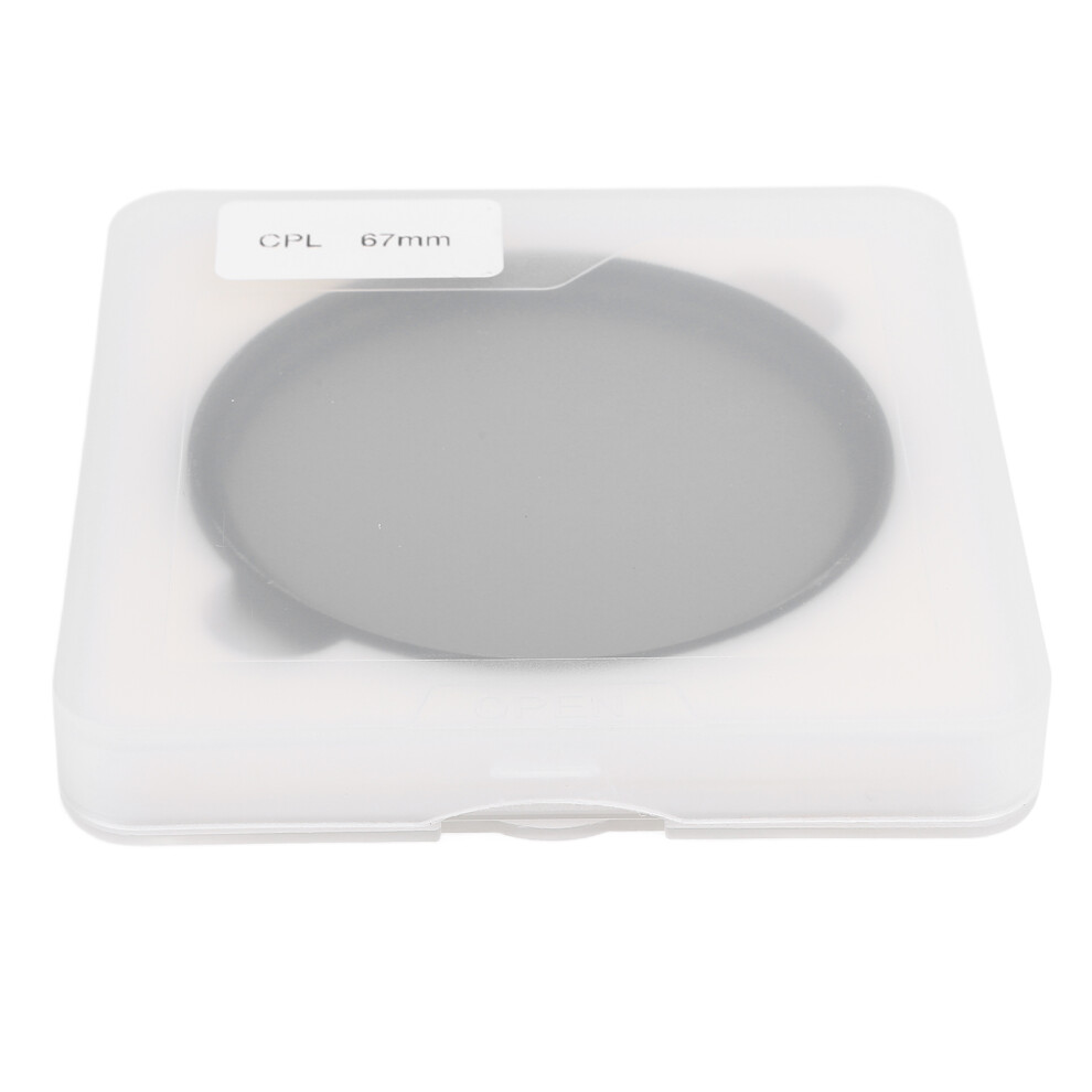 67Mm Cpl Circular Polarizer Filter Hd Optical Glass Aluminum Frame 643505075175