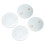 70mm 2 Hole Smoke Detector Magnetic Mount Tool Strong Magnetism 4