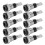 (Black) 10 Stk 4mm Bananenstecker rot (hochleitend) 2