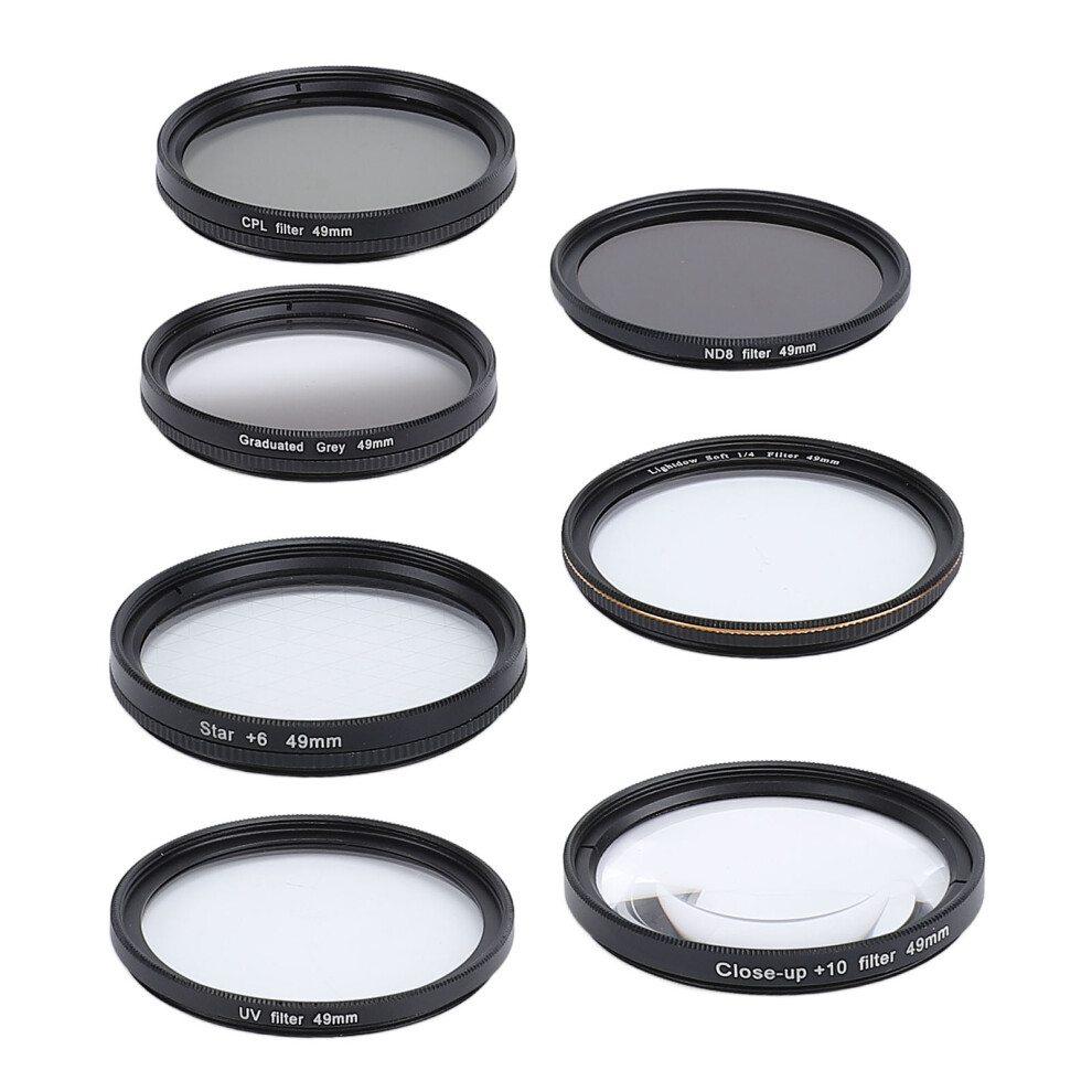 (49Mm/1.93In) Uv Cpl Nd8 Soft Graduated 10X Macro 6 Point Star 55Mm White/Grey 643505075380