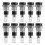 (Black) 10 Stk 4mm Bananenstecker rot (hochleitend) 4