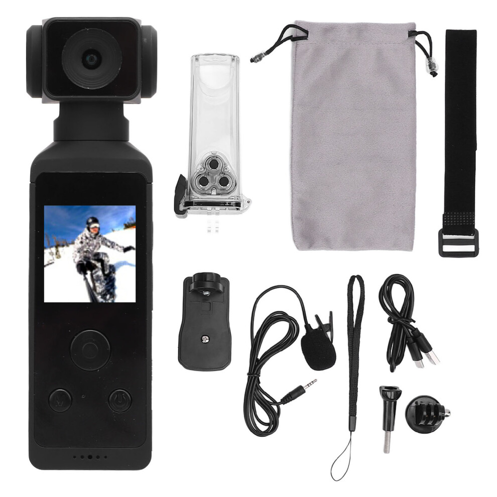 5K 30Fps Action Cam 270 Rotatable 1.33In Screen Wifi Outdoor 643505075724