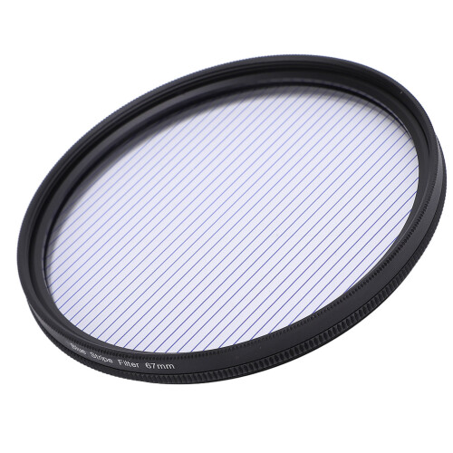 (Blue) 67mm Optical Glass Streak Filter Gold with Storage Box 2