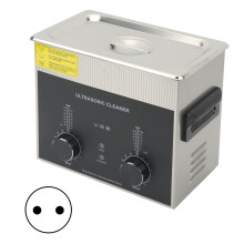 (EU Plug 220V) 3L Ultrasonic Jewelry Cleaner 304 Stainless Steel with Degassing