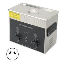 (AU Plug 220V) 3L Ultrasonic Jewelry Cleaner 304 Stainless Steel with Degassing