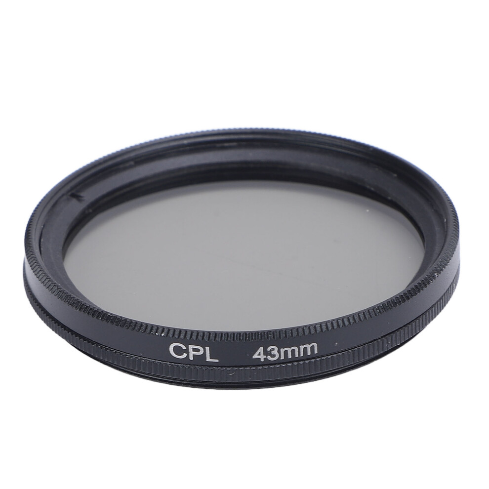 (43Mm / 1.69In) Cpl Polarizing Lens Filter 40.5Mm / 1.59In Gray 643505069693