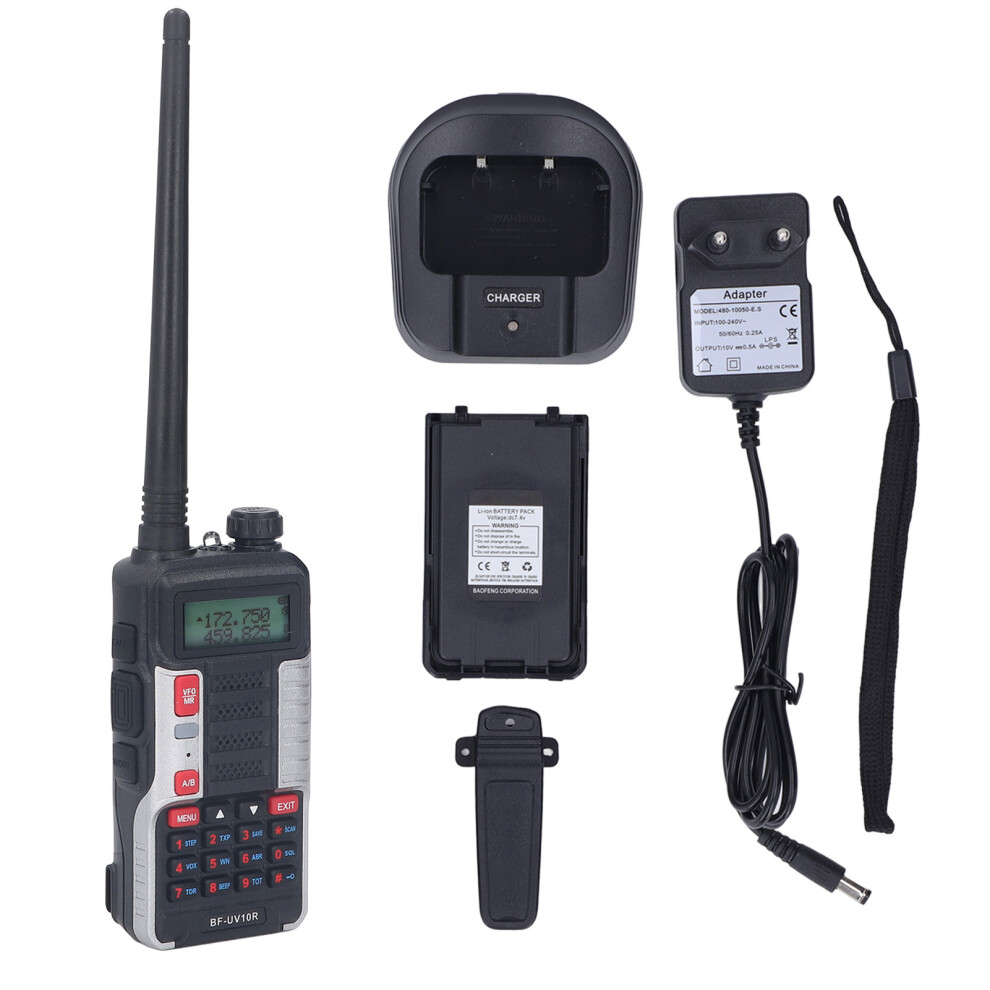 (Eu Plug) Uv 2 Way Radio 8W 136-174Mhz 400-520Mhz Walkie Talkie 604725131713