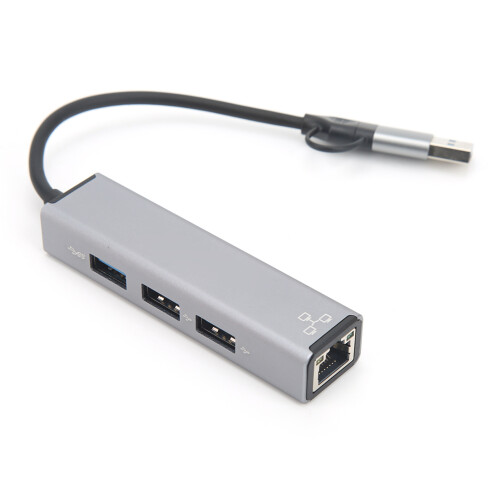 USB C/A Hub USB 3.0/2.0 RJ45 Ethernet Docking Station 2