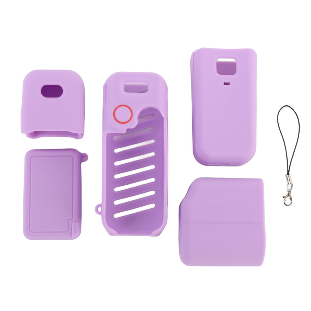 (Violet) Pocket Camera Silicone Cover Anti Slip Scratch Resistant Violet 643505069907