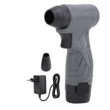 (Grey EU Plug) Jet Dry Blower 200W 135000rpm Adjustable Turbo Fan Grey EU Plug